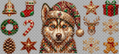 16oz Christmas-S  3402